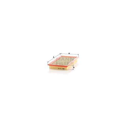 Luftfilter MANN-FILTER C 33 007 f&uuml;r CHRYSLER FIAT