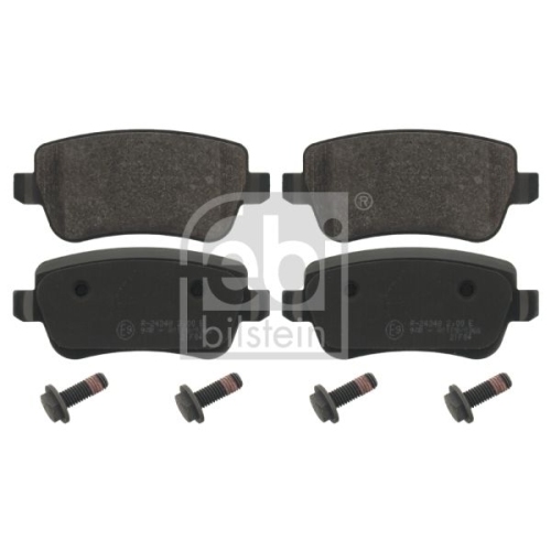 Febi Bilstein 16852 Bremsbelagsatz mit Schrauben , 1 St&uuml;ck