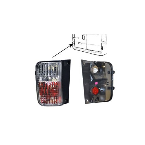 Heckleuchte VAN WEZEL 4394929 f&uuml;r OPEL RENAULT, Sto&szlig;f&auml;nger, links