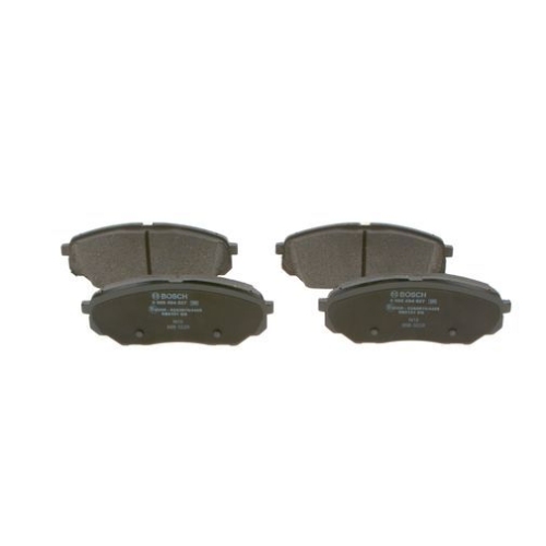 Bremsbelagsatz, Scheibenbremse BOSCH 0 986 494 827 f&uuml;r HYUNDAI KIA, Vorderachse