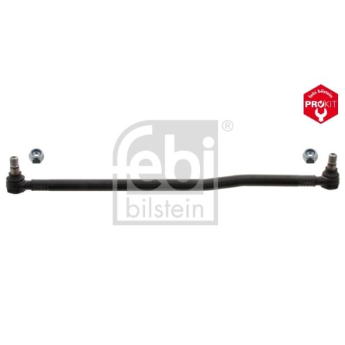 Febi Bilstein 28625 Lenkstange mit Sicherungsmuttern, vom 1. Lenkzwischenhebel zum 2. Lenkzwischenhebel , 1 St&uuml;ck