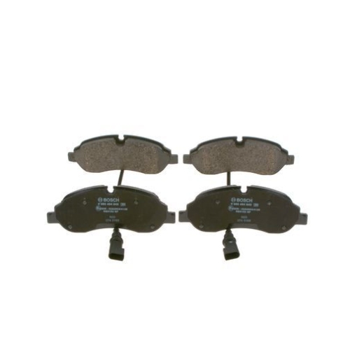 Bremsbelagsatz, Scheibenbremse BOSCH 0 986 494 845 f&uuml;r FORD, Vorderachse