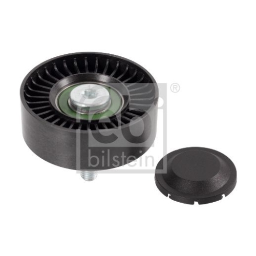 Febi Bilstein 22744 Umlenkrolle f&uuml;r Keilrippenriemen, mit Schraube , 1 St&uuml;ck