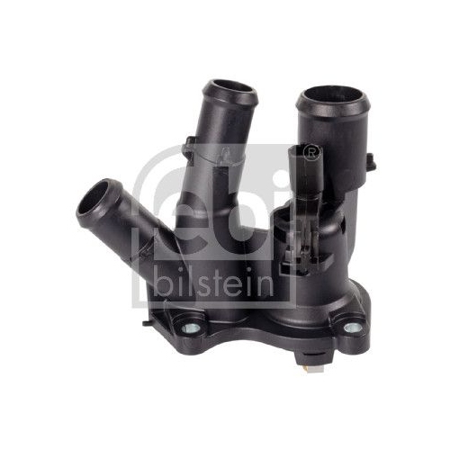 Febi Bilstein 171306 Thermostat mit Geh&auml;use, Dichtung und Temperaturschalter, 1 St&uuml;ck