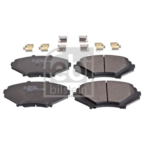 Febi Bilstein 116404 Bremsbelagsatz mit Anbaumaterial, 1 St&uuml;ck