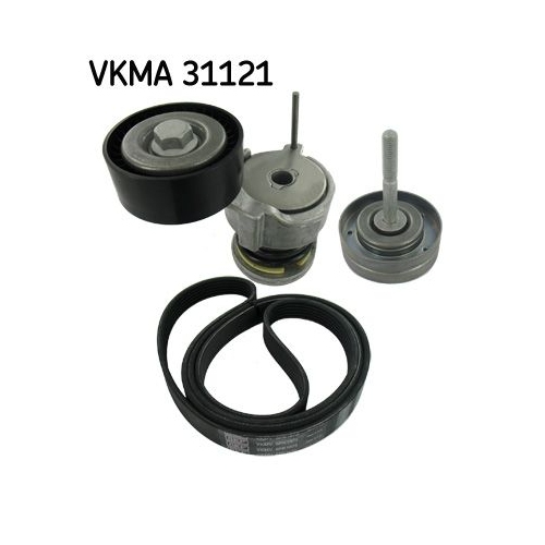 Keilrippenriemensatz SKF VKMA 31121 f&uuml;r AUDI OPEL SEAT SKODA VAUXHALL VW