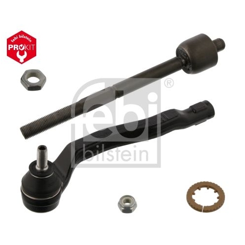 Febi Bilstein 39863 Spurstange mit Endst&uuml;ck, Mutter und Sicherungsmutter , 1 St&uuml;ck