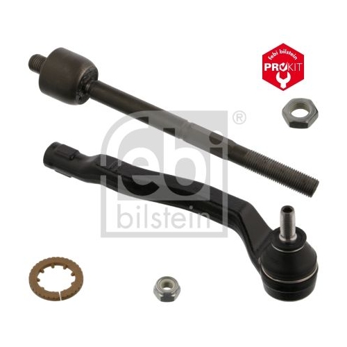 Febi Bilstein 39864 Spurstange mit Endst&uuml;ck, Mutter und Sicherungsmutter , 1 St&uuml;ck