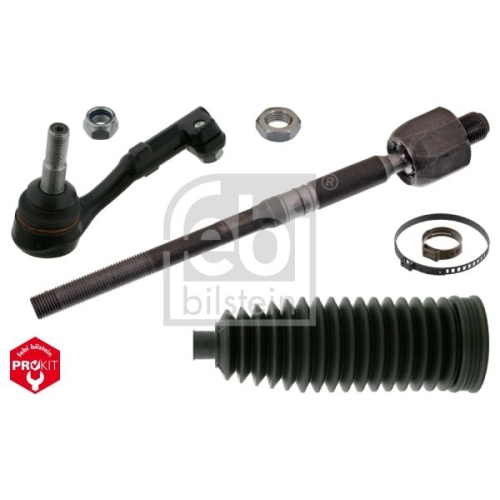 Febi Bilstein 40515 Spurstange mit Endst&uuml;ck, Manschette und Anbaumaterial , 1 St&uuml;ck