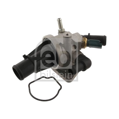 Febi Bilstein 32646 Thermostat mit Geh&auml;use, Dichtung und Temperaturschalter , 1 St&uuml;ck