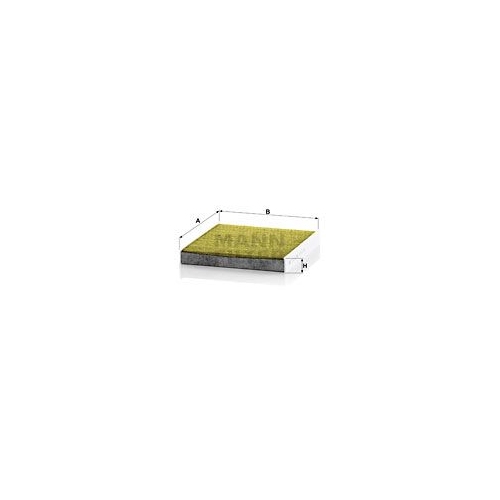 Filter, Innenraumluft MANN-FILTER FP 26 009 FreciousPlus f&uuml;r VAG