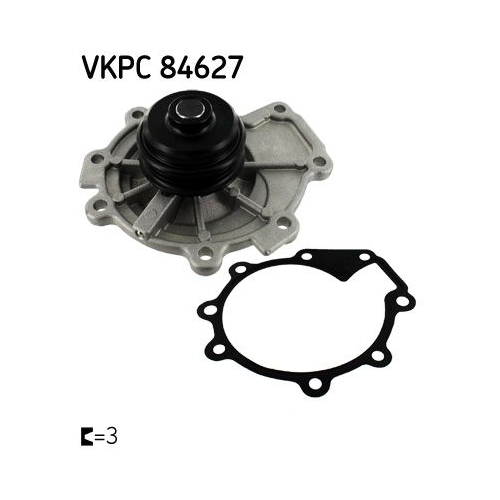 Wasserpumpe SKF VKPC 84627 f&uuml;r FORD