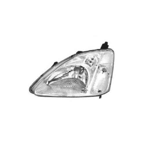 Hauptscheinwerfer VAN WEZEL 2548964 f&uuml;r HONDA, rechts