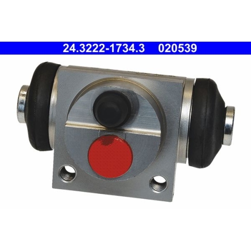 Radbremszylinder ATE 24.3222-1734.3 f&uuml;r CITRO&Euml;N PEUGEOT, Hinterachse