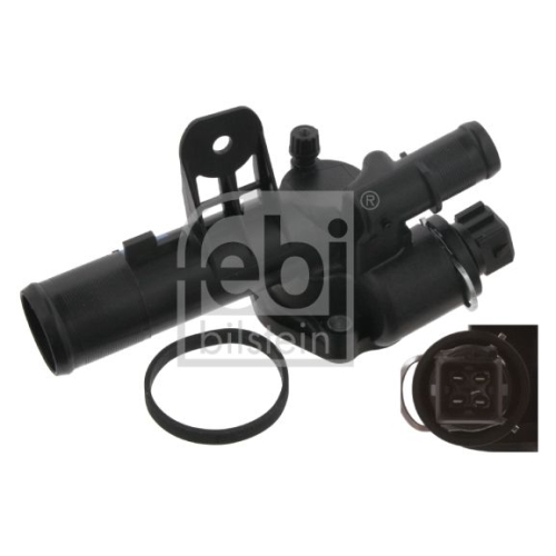 Febi Bilstein 32651 Thermostat mit Geh&auml;use und Dichtung , 1 St&uuml;ck