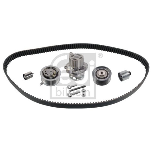 Febi Bilstein 45117 Zahnriemensatz mit Wasserpumpe , 1 St&uuml;ck