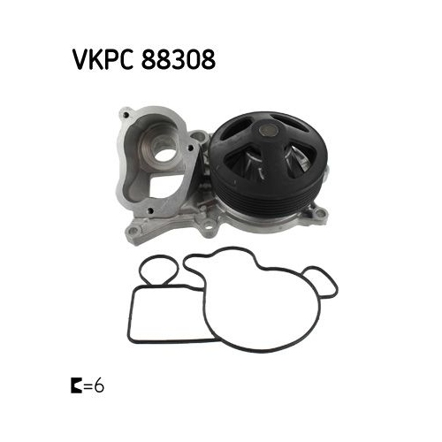 Wasserpumpe SKF VKPC 88308 f&uuml;r BMW
