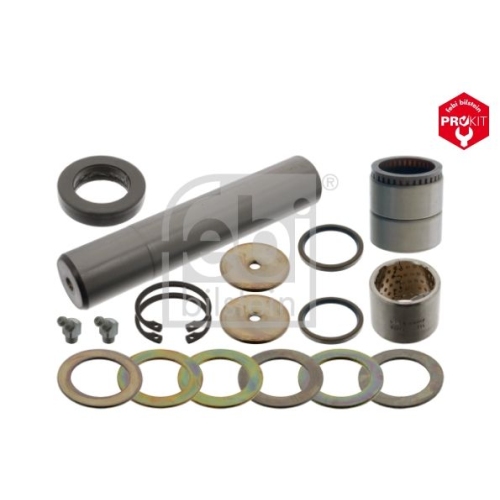 Febi Bilstein 01254 Achsschenkelbolzensatz mit Drucklager, Einzelsatz , 1 St&uuml;ck