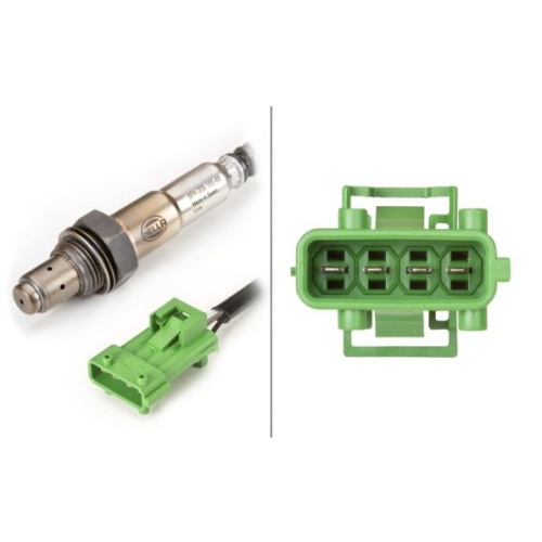 Lambdasonde HELLA 6PA 009 165-681 f&uuml;r CITRO&Euml;N FIAT LANCIA PEUGEOT RENAULT, vorne