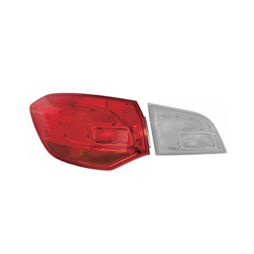 Heckleuchte VAN WEZEL 3751931 f&uuml;r OPEL, links