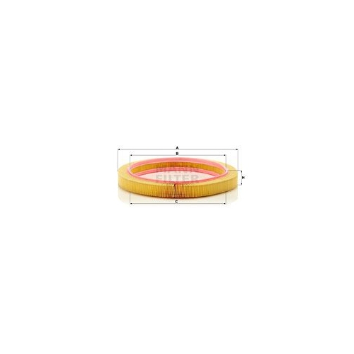 Luftfilter MANN-FILTER C 4282 f&uuml;r FORD MERCEDES-BENZ