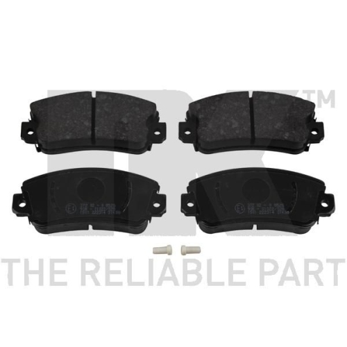 Bremsbelagsatz, Scheibenbremse NK 222314 f&uuml;r FIAT LANCIA SEAT DAEWOO