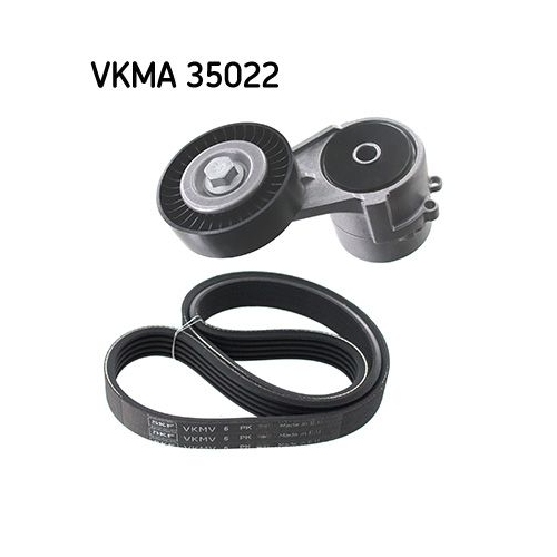 Keilrippenriemensatz SKF VKMA 35022 f&uuml;r OPEL SAAB VAUXHALL