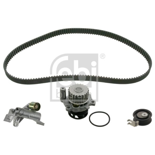 Febi Bilstein 45128 Zahnriemensatz mit Wasserpumpe , 1 St&uuml;ck