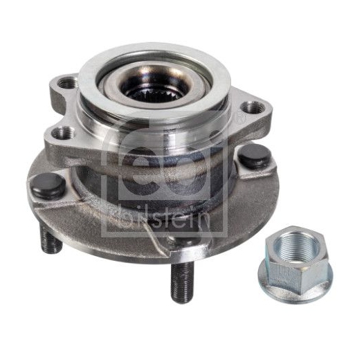 Febi Bilstein 174137 Radlagersatz mit Radnabe und ABS-Impulsring, 1 St&uuml;ck