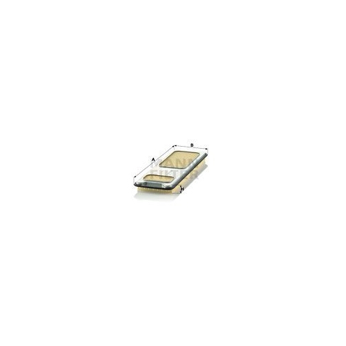Luftfilter MANN-FILTER C 4373 f&uuml;r FORD JAGUAR GENERAL MOTORS