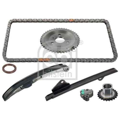 Febi Bilstein 108731 Steuerkettensatz f&uuml;r Nockenwelle, mit Gleitschienen und Kettenspanner, 1 St&uuml;ck