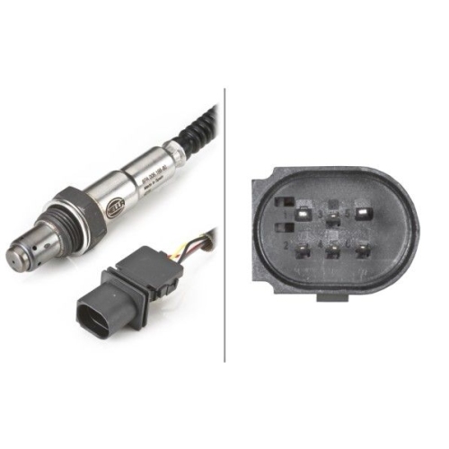 Lambdasonde HELLA 6PA 009 166-801 f&uuml;r BMW CHRYSLER CITRO&Euml;N FIAT FORD IVECO OPEL
