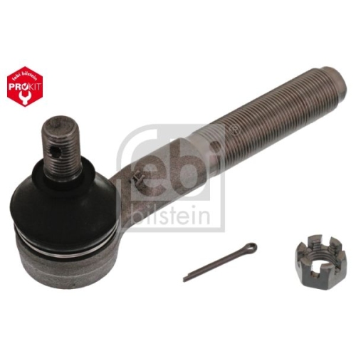 Febi Bilstein 43144 Spurstangenendst&uuml;ck mit Kronenmutter und Splint , 1 St&uuml;ck