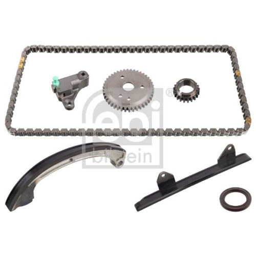 Febi Bilstein 108732 Steuerkettensatz f&uuml;r Nockenwelle, mit Gleitschienen und Kettenspanner, 1 St&uuml;ck