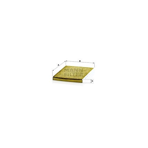 Filter, Innenraumluft MANN-FILTER FP 2436 FreciousPlus f&uuml;r FORD