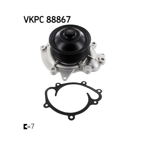 Wasserpumpe SKF VKPC 88867 f&uuml;r CHRYSLER MERCEDES-BENZ JEEP