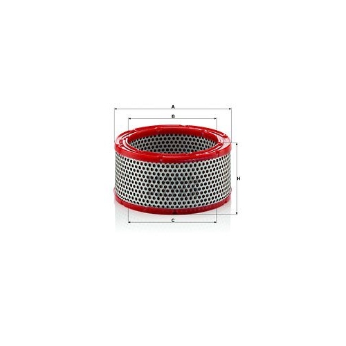 Luftfilter MANN-FILTER C 1633/1 f&uuml;r FORD PORSCHE SAAB INGERSOLL-RAND