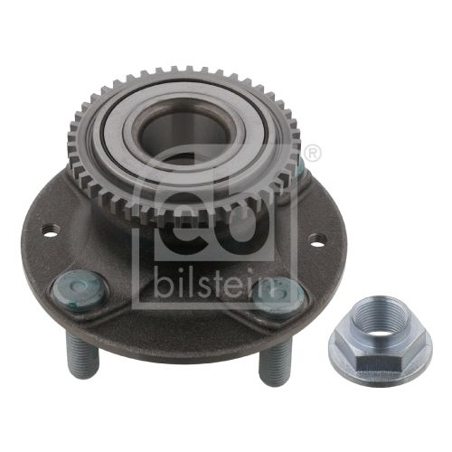 Febi Bilstein 32685 Radlagersatz mit Radnabe, ABS-Impulsring und Achsmutter , 1 St&uuml;ck