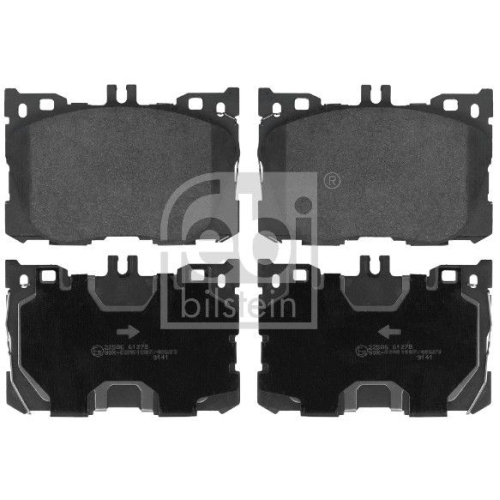 Febi Bilstein 116428 Bremsbelagsatz, 1 St&uuml;ck