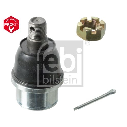 Febi Bilstein 41716 Traggelenk mit Kronenmutter und Splint , 1 St&uuml;ck