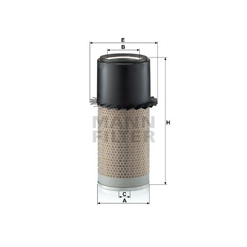 Luftfilter MANN-FILTER C 18 436 f&uuml;r FIAT IVECO HINO BOMAG CASE IH O & K POCLAIN