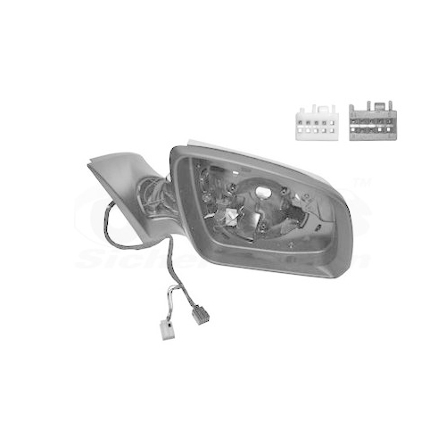 Au&szlig;enspiegel VAN WEZEL 3091858U * HAGUS * f&uuml;r MERCEDES-BENZ, rechts
