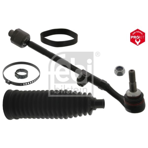 Febi Bilstein 43508 Spurstange mit Endst&uuml;ck, Manschette und Anbaumaterial , 1 St&uuml;ck