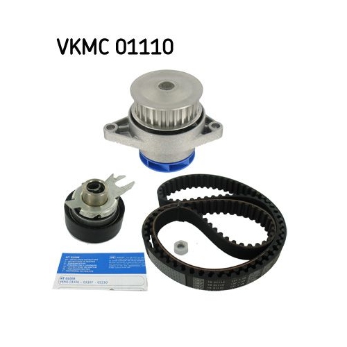 Wasserpumpe + Zahnriemensatz SKF VKMC 01110 f&uuml;r AUDI FIAT LANCIA SEAT SKODA VW