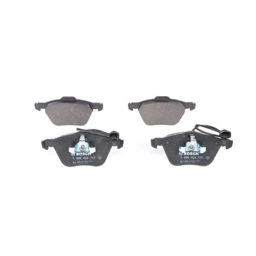 Bremsbelagsatz, Scheibenbremse BOSCH 0 986 424 777 f&uuml;r FORD VW, Vorderachse