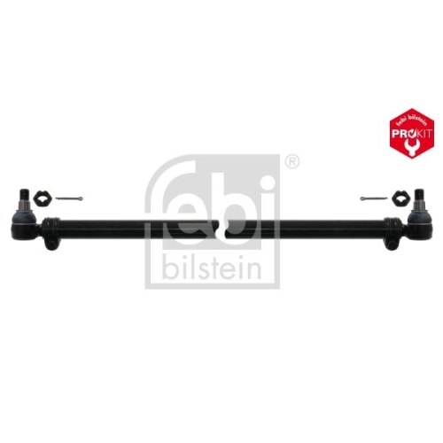 Febi Bilstein 24003 Spurstange mit Kronenmuttern und Splinten , 1 St&uuml;ck