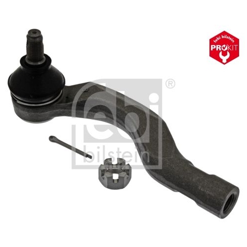 Febi Bilstein 43152 Spurstangenendst&uuml;ck mit Kronenmutter und Splint , 1 St&uuml;ck