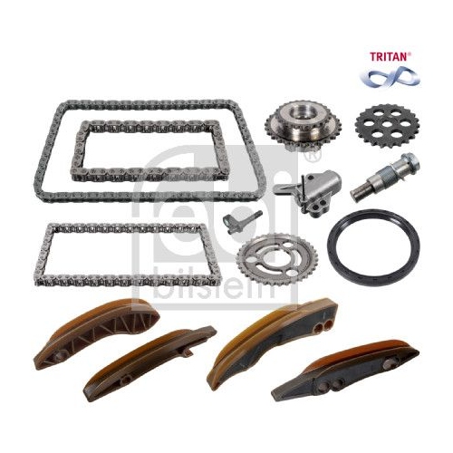 Steuerkettensatz FEBI BILSTEIN 177772 f&uuml;r BMW MINI, oben, unten