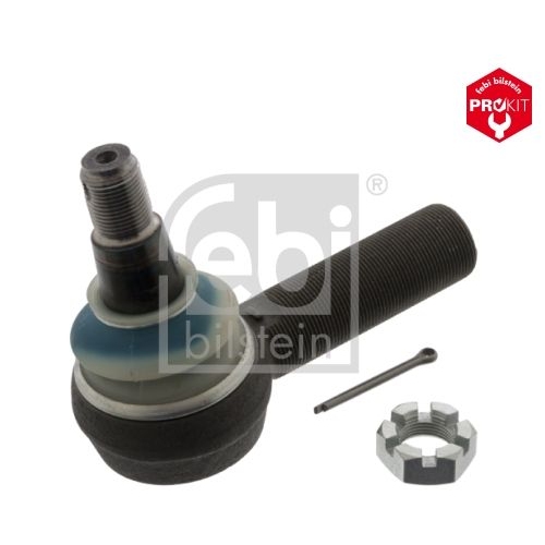 Febi Bilstein 06240 Spur- / Lenkstangenendst&uuml;ck mit Kronenmutter und Splint , 1 St&uuml;ck