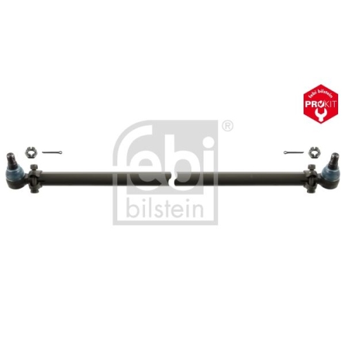 Febi Bilstein 24004 Spurstange mit Kronenmuttern und Splinten , 1 St&uuml;ck